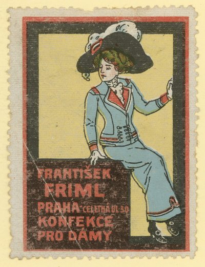 Frantisek Friml odzież damska, Praga autorstwa Czech School