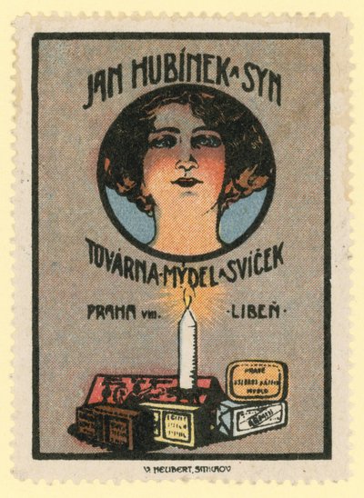 Fabryka mydła i świec Jan Hubinek i Syn autorstwa Czech School