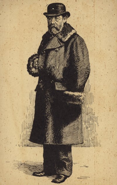 Portret Bedricha Smetany autorstwa Czech School