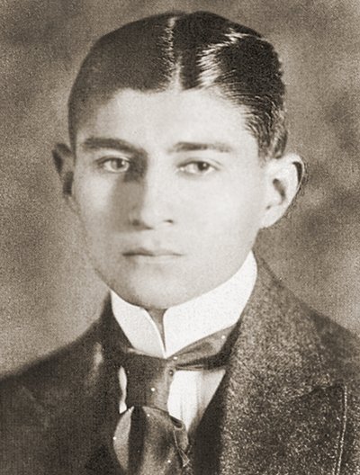 Portret Franza Kafki (1883 - 1924) autorstwa Czech School