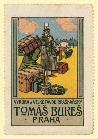 Walizki podróżne Tomasa Buresa, Praga autorstwa Czech School