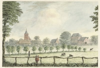 Widok na Renkum autorstwa D.A. Clemens