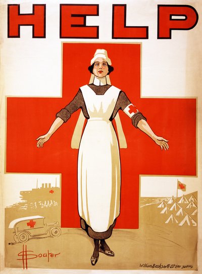 Pomoc, 1918 r. autorstwa D. H. Souter