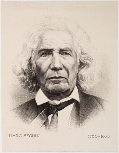 Marc Seguin, francuski inżynier budownictwa autorstwa D. Nemoz