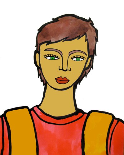 Chłopiec autorstwa Daisy de Villeneuve