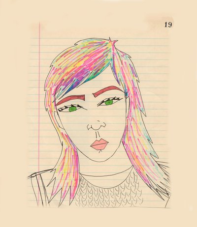 Rainbow Girl autorstwa Daisy de Villeneuve