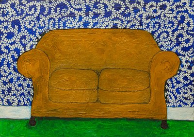 Przytulna sofa do salonu autorstwa Dale Hefer & Family