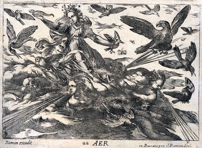 Aer: alegoria powietrza autorstwa Daman