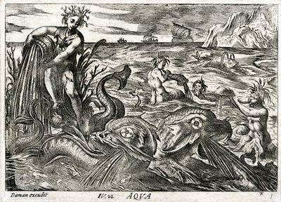 Aqua: alegoria wody autorstwa Daman