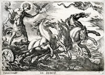 Ignis: alegoria ognia autorstwa Daman