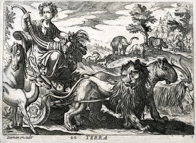 Terra: alegorie la Terre autorstwa Daman