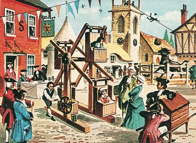 Big Wheel (kolorowa litografia) autorstwa Dan Escott