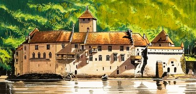 Chateau De Chillon autorstwa Dan Escott