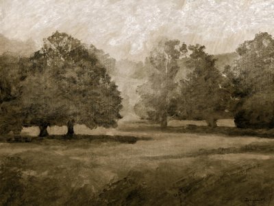 Tereny przy zamku autorstwa Dan Hobday