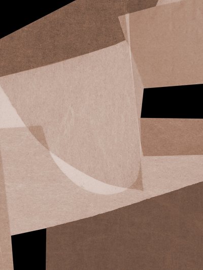 Kolaż abstrakcyjny autorstwa Dan Hobday