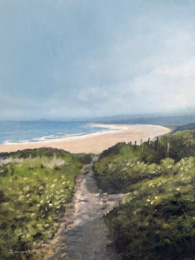 Plaża Gwithian autorstwa Dan Hobday