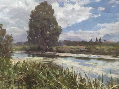 Rzeka Exe autorstwa Dan Hobday
