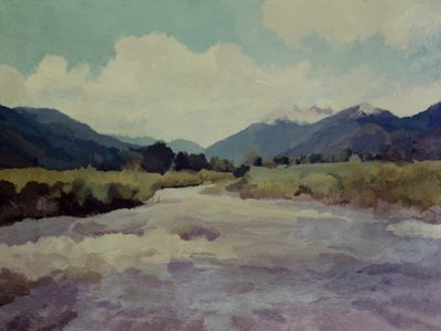Rzeka Valley autorstwa Dan Hobday