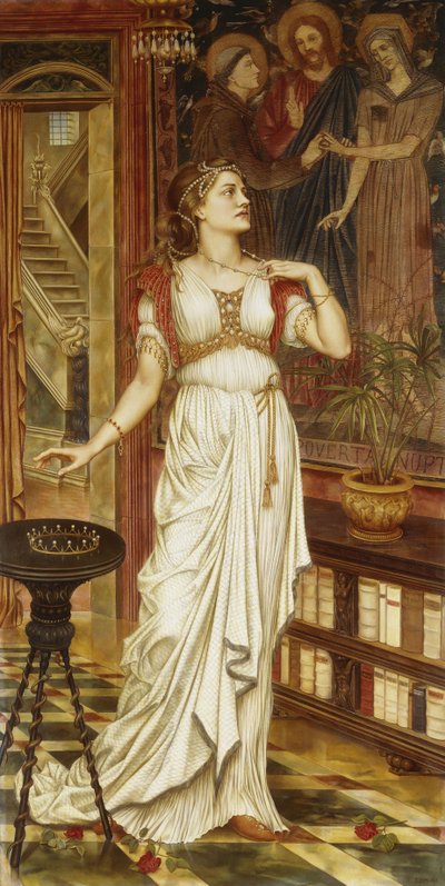 Upoluj pantofel u sąsiada Flamborough autorstwa Daniel Maclise