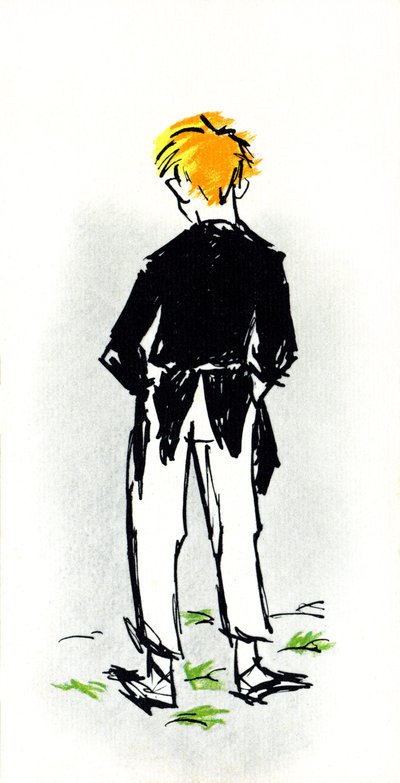 ilustracja do sztuki teatralnej wystawionej przez Jules