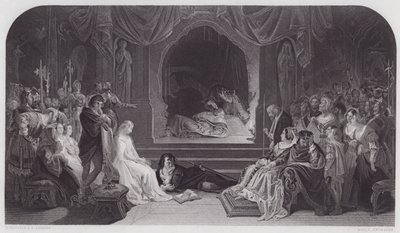 Hamlet (grafika) autorstwa Daniel (after) Maclise