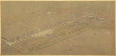 Tablica 114 z Planu Chicago, 1909: Chicago. Proponowany bulwar i Parkway na Michigan... autorstwa Daniel Burnham