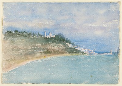 Punkt na zachód od Algieru, Afryka Północna, Szkic podróżniczy, 1896. autorstwa Daniel Burnham