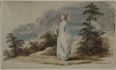 Susanne, córka artysty w wieku dwudziestu jeden lat, 1782. autorstwa Daniel Nikolaus Chodowiecki