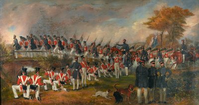 6. (1st Royal Warwickshire) Regiment of Foot podczas ćwiczeń podczas stacjonowania w Portsmouth autorstwa Daniel Cunliffe