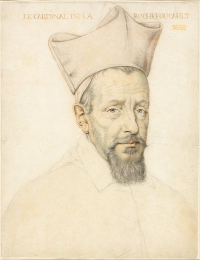 Popiersie kardynała de la Rochefoucauld autorstwa Daniel Dumonstier