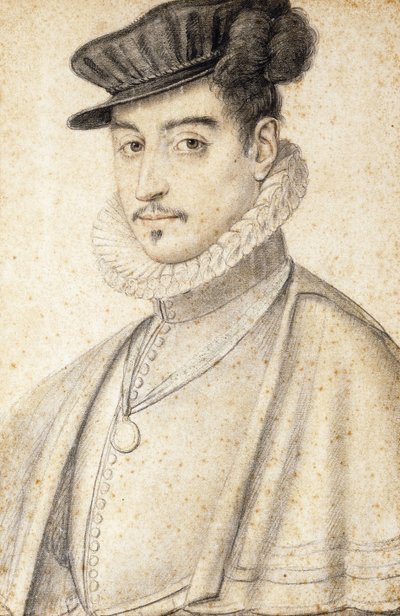 Portret mężczyzny w czapce, autorstwa Daniel Dumonstier