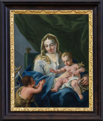 Maryja z Jezusem i św. Janem autorstwa Daniel Gran