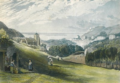 Hastings z London Road autorstwa Daniel Havell