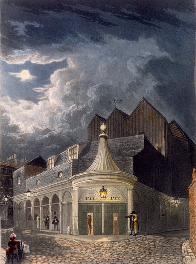 Teatr Olimpijski, 1826 r. autorstwa Daniel Havell