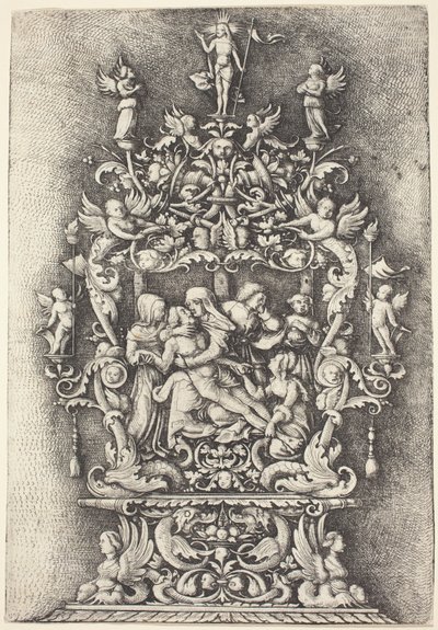 Relikwiarz z Pieta autorstwa Daniel Hopfer