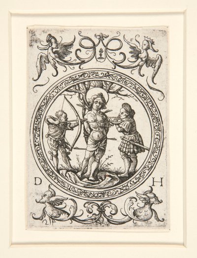 Św. Sebastian autorstwa Daniel Hopfer