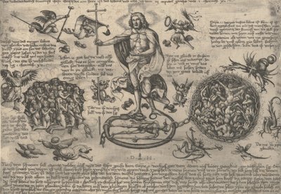 Chrystus Zwycięski, ok. godz. 1530-36. autorstwa Daniel Hopfer