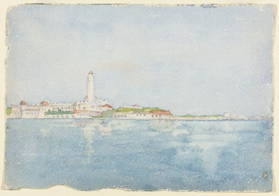 Szkic wykonany w Algierze, Afryka Północna, Travel Sketch autorstwa Daniel Hudson Burnham