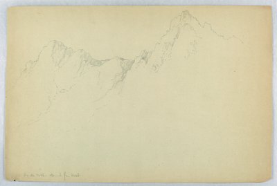 Dixville Notch, podejście z Zachodu autorstwa Daniel Huntington