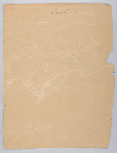 Rysunek, Chmury, ok. 1840 r. autorstwa Daniel Huntington