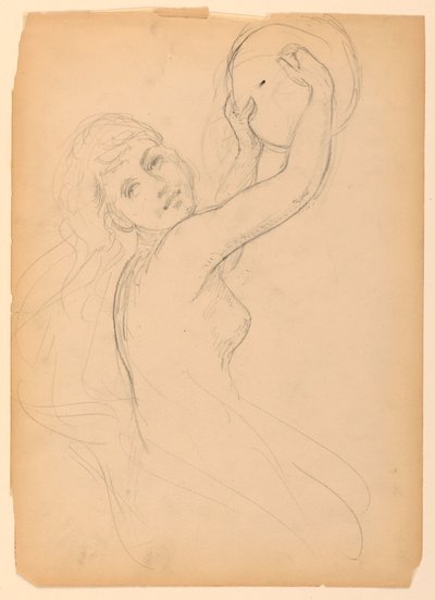 Rysunek, Studium dla The National Ac, 1887 r. autorstwa Daniel Huntington