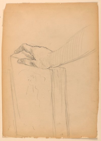 Rysunek, Studium dla The National Ac, 1887 r. autorstwa Daniel Huntington