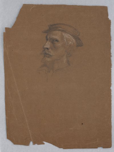 Rysunek, Studium do "Pokazu Tycjana", 1872 r. autorstwa Daniel Huntington