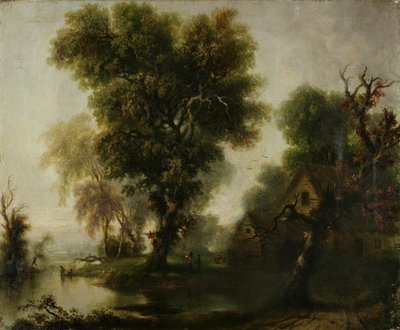 Pejzaż, 1837 autorstwa Daniel Huntington