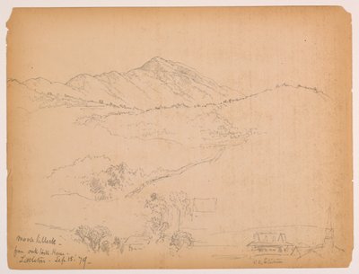 Moose Hillock z Oak Hill House, Littleton, New Hampshire autorstwa Daniel Huntington