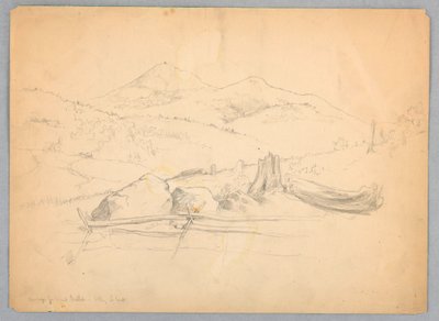 Góra Kearsarge zza Bartlett autorstwa Daniel Huntington