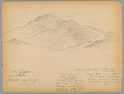 Góra Lafayette z Oak Hill, Littleton, New Hampshire autorstwa Daniel Huntington