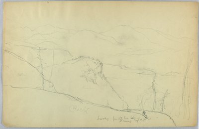 Saco Valley z White Horse Ledge, North Conway autorstwa Daniel Huntington