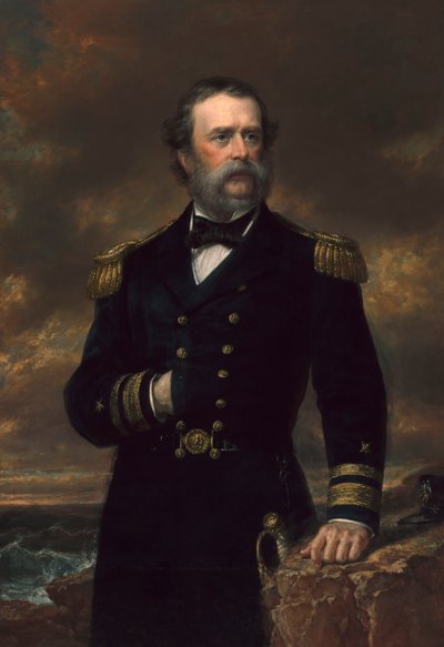 Samuel Francis Du Pont, 1867-1868. autorstwa Daniel Huntington
