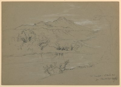 Widok na Mount Mansfield z Cambridge, Vermont autorstwa Daniel Huntington